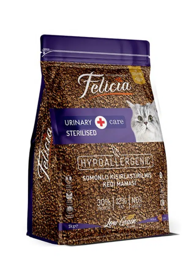Felicia Az Tahıllı Urinary Sterilised Somonlu Kısırlaştırılmış Kedi Maması 1 Kg