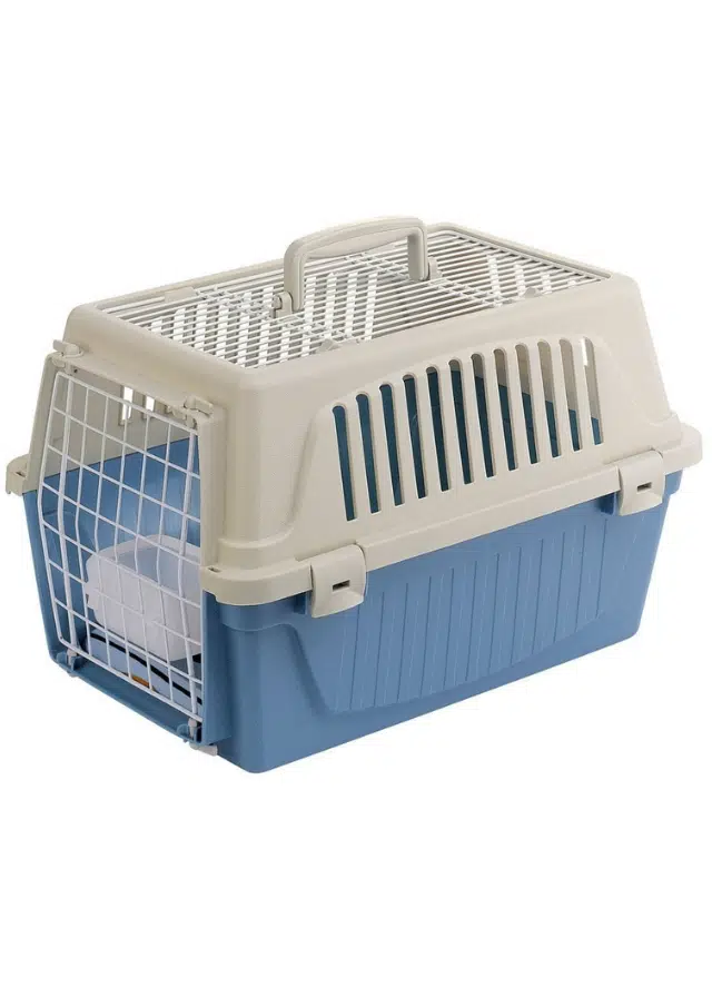 Ferplast Atlas 10 Kedi Ve Köpek Üstü Açık Taşıma Çantası Mavi