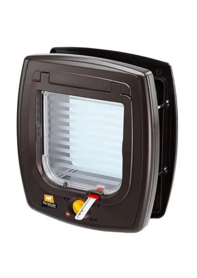 Ferplast Swing 5 Kahverengi Manyetik Kedi Ve Köpek Kapısı13.5x13.7 Cm