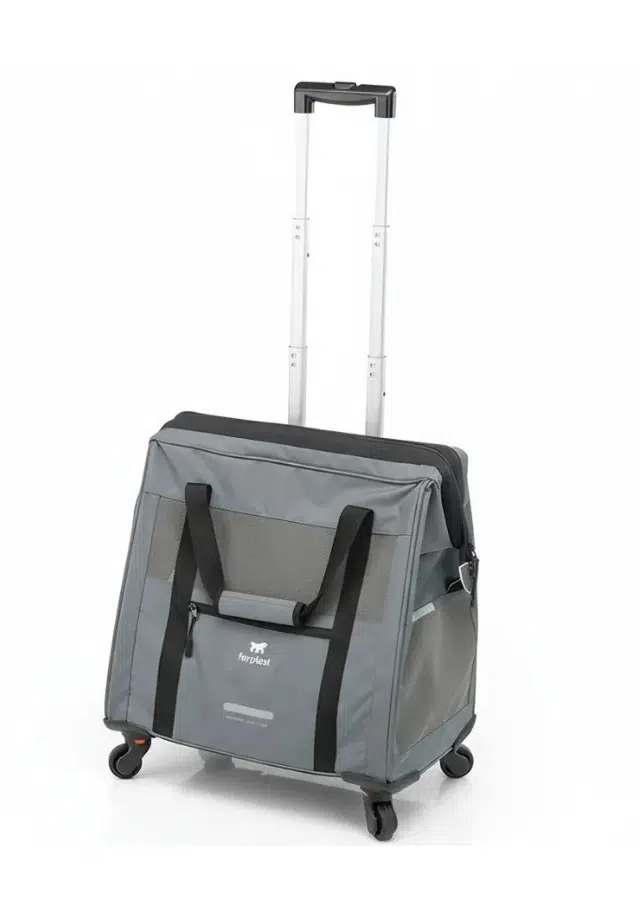 Ferplast Voyager 450 Gri Tekerlekli Köpek Taşıma Çantası