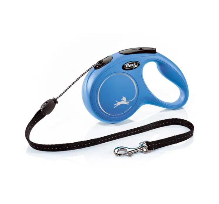 Flexi New Classic Otomatik Mavi İpli Köpek Gezdirme Tasması Medium 8 Metre