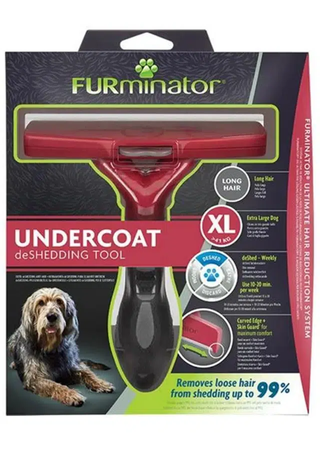 Furminator Uzun Tüylü Dev Irk Köpek Tarağı XL