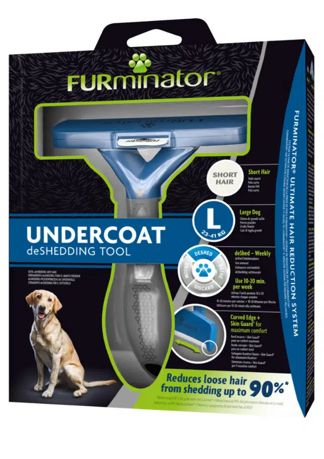 Furminator Kısa Tüylü Büyük Irk Köpek Tarağı L