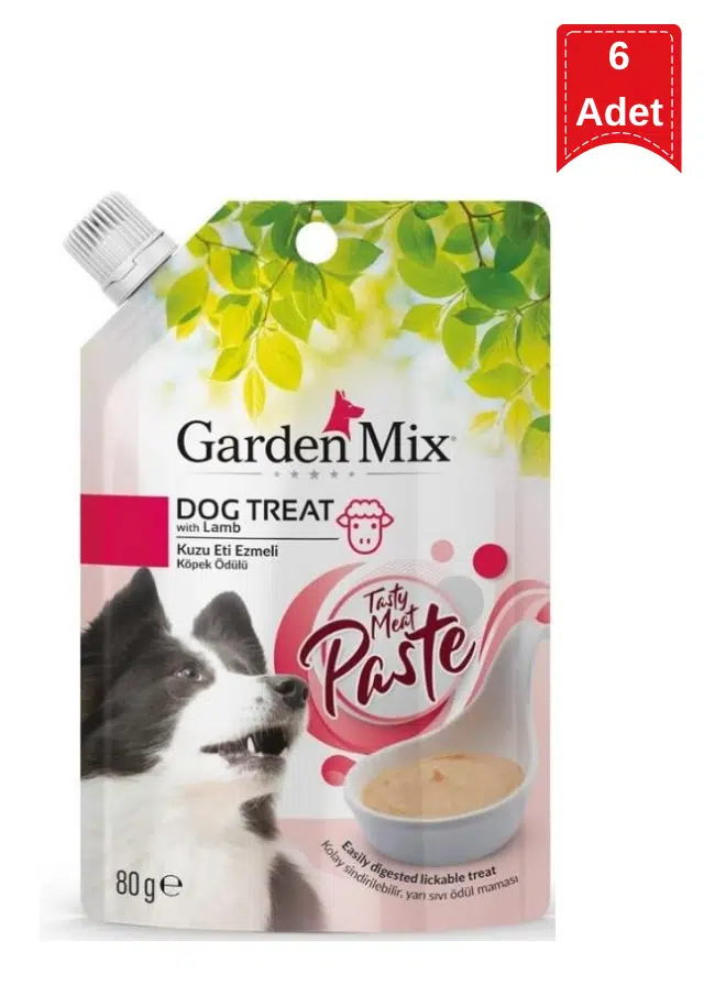 Garden Mix Kuzu Etli Ezmeli Köpek Ödülü 80 Gr X 6 Adet