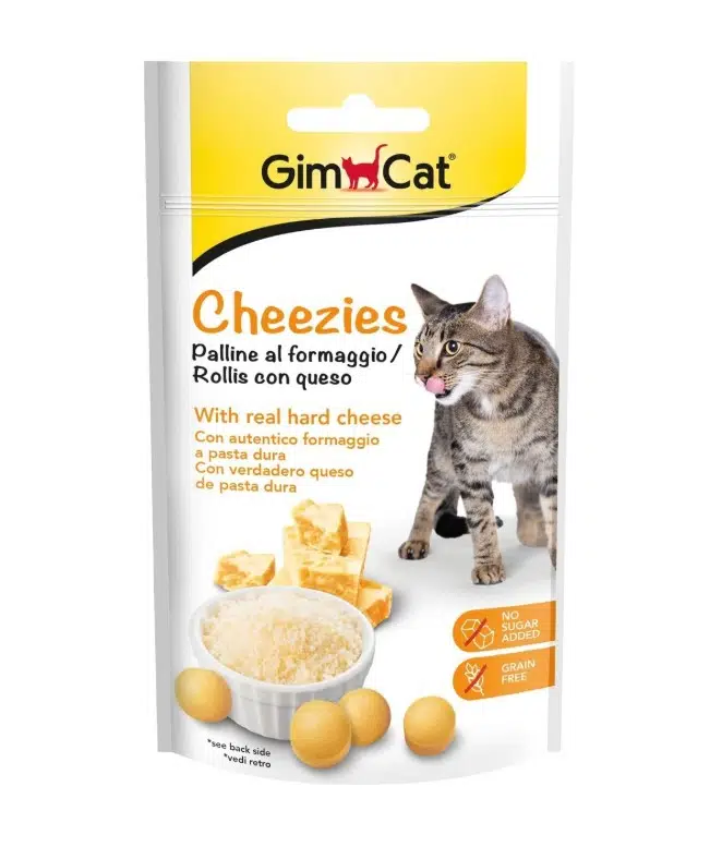 GimCat Cheezies Peynirli Kedi Ödül Maması 50 Gr