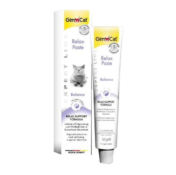 GimCat Expert Line Relax Paste Sakinleştirici Kedi Macunu 50 Gr