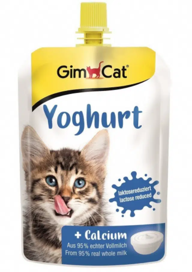 GimCat Kalsiyum İlaveli Yoğurt Kedi Ödül Maması 150 Gr