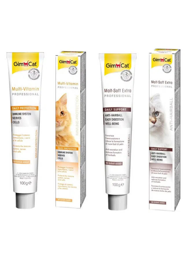 Gimcat Malt Soft Extra 100 gr + Multi-Vitamin 100 gr Kedi Macunu