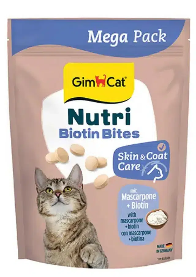 GimCat Nutri Biotinli Mascarpone Peynirli Kedi Ödül Maması 425 Gr