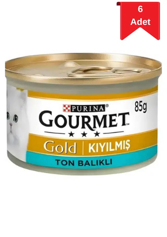 Gourmet Gold Kıyılmış Ton Balıklı Kedi Konservesi 85 Gr X 6 Adet