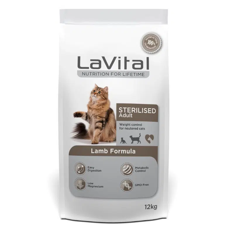 LaVital Sterilised Adult Kuzulu Kısırlaştırılmış Yetişkin Kedi Maması 12 Kg