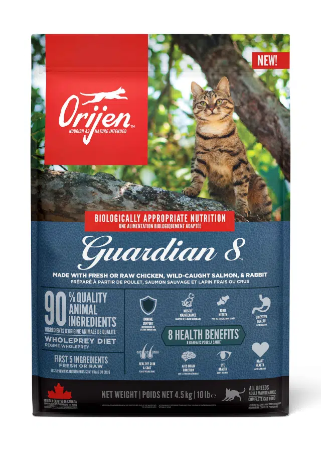 Orijen Guardian 8 Adult Kümes Hayvanı Ve Balıklı Yetişkin Kedi Maması 4.5 Kg