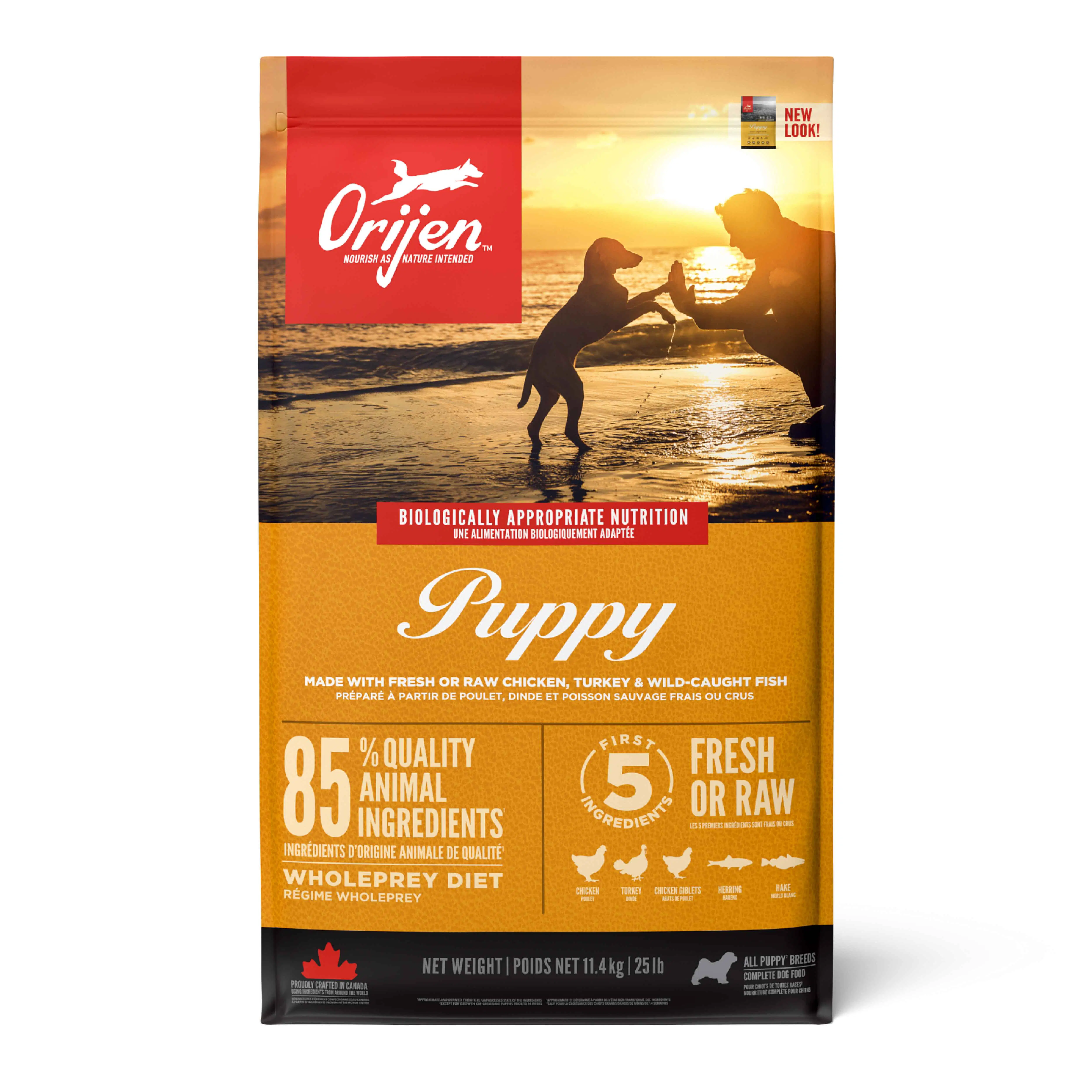 Orijen Puppy Kümes Hayvanı Ve Balık Yavru Köpek Maması 11.4 Kg