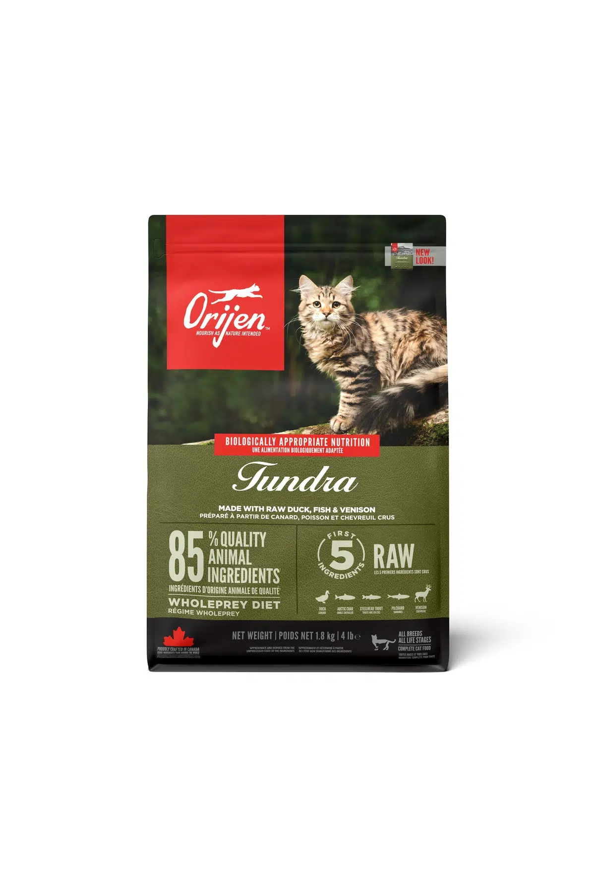 Orijen Tundra Tahılsız Yetişkin Kedi Maması 1.8 Kg