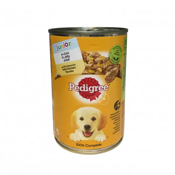 Pedigree Jöle İçinde Tavuklu Yavru Köpek Konservesi 400 Gr