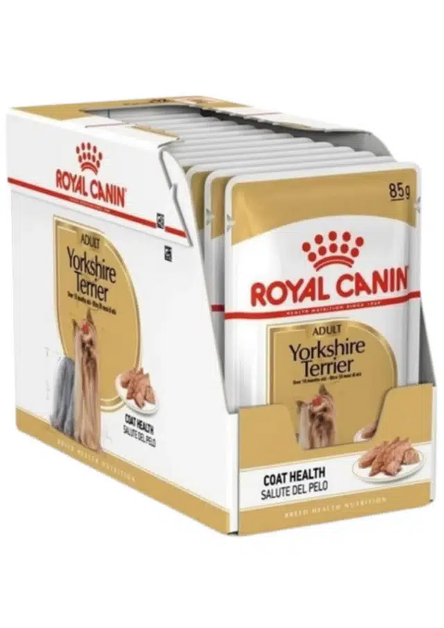 Royal Canin Adult Yorkshire Terier Tavuklu Yetişkin Köpek Yaş Maması 85 Gr X 12 Adet