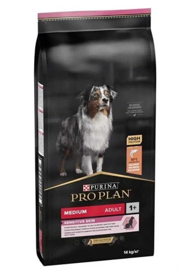 Proplan Sensitive Skin Adult Somonlu köpek maması 14+2.5 kg