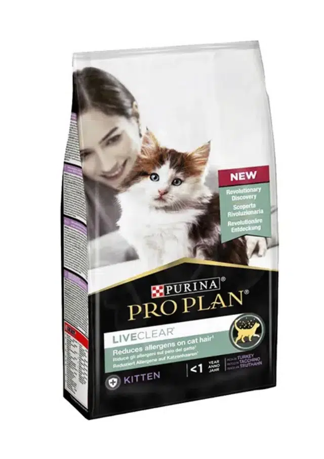 Pro Plan LiveClear Kitten Hindili Allerjen Azaltan Yavru Kedi Maması 1.4 kg