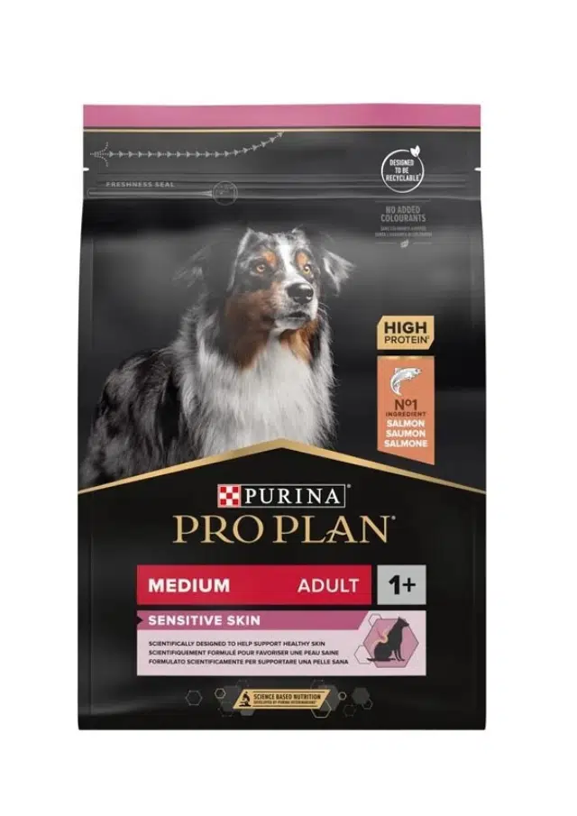 Proplan Adult Medium Sensitive Skin Somonlu Yetişkin Köpek Maması 3 Kg