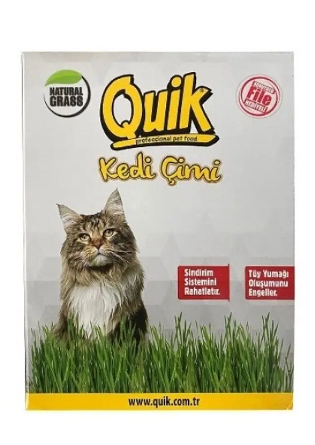 Quik Fileli Doğal Ek Besin Kedi Çimi