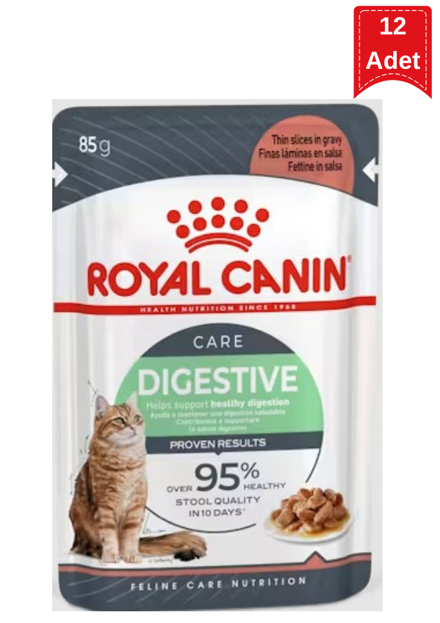 Royal Canin Digestive Care Yetişkin Kedi Yaş Maması 12x85 Gr