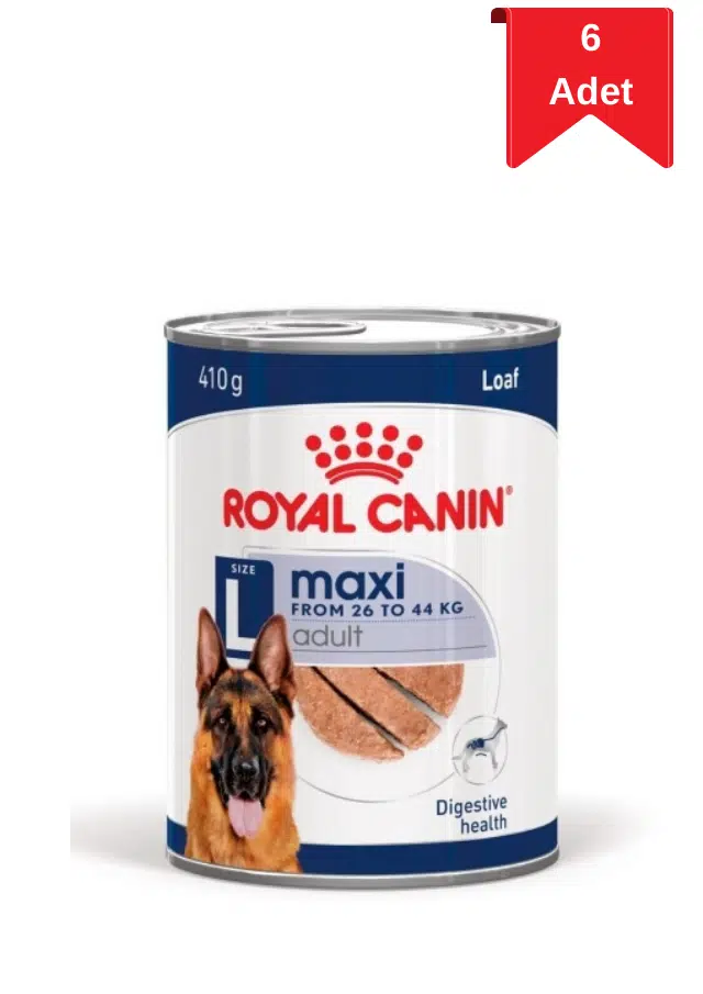 Royal Canin Loaf Mousse Büyük Irk Ezme Yetişkin Köpek Konservesi 410 Gr X 6 Adet