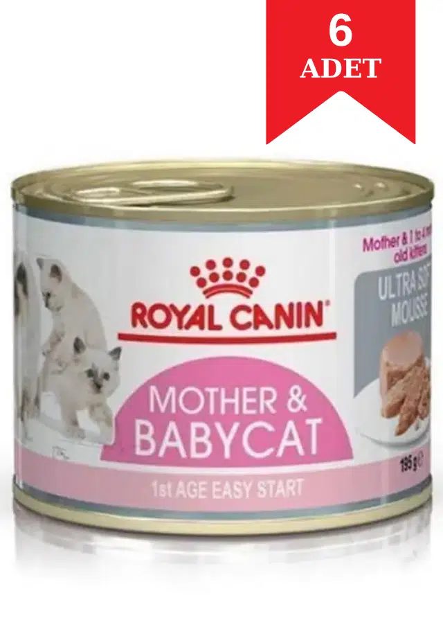 Royal Canin Mother & Kitten İnstinctive Kedi Konservesi 195 Gr X 6 Adet