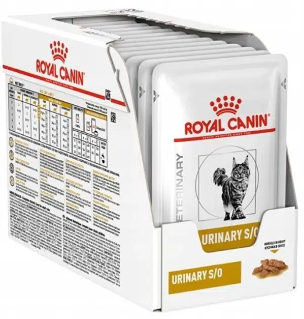 Royal Canin Veterinary Urinary S/O Yetişkin Kedi Yaş Maması 12 X 85 Gr
