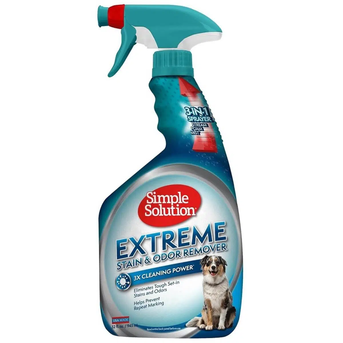 Simple Solution Extreme 3 Kat Etkili Leke ve Koku Giderici 945 ML