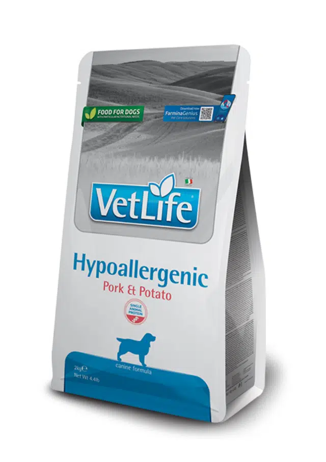 Vet Life Adult Dog Hypoallergenic Domuz Eti ve Patatesli Yetişkin Köpek Maması 12 Kg