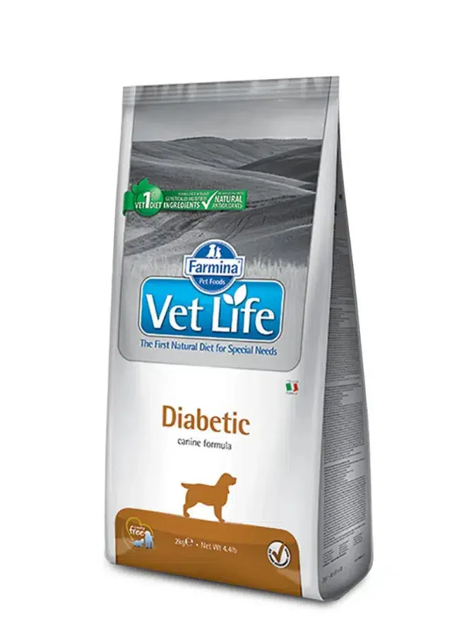 Vet Life Natural Adult Dog Diabetic Diyet Yetişkin Köpek Maması 2 Kg