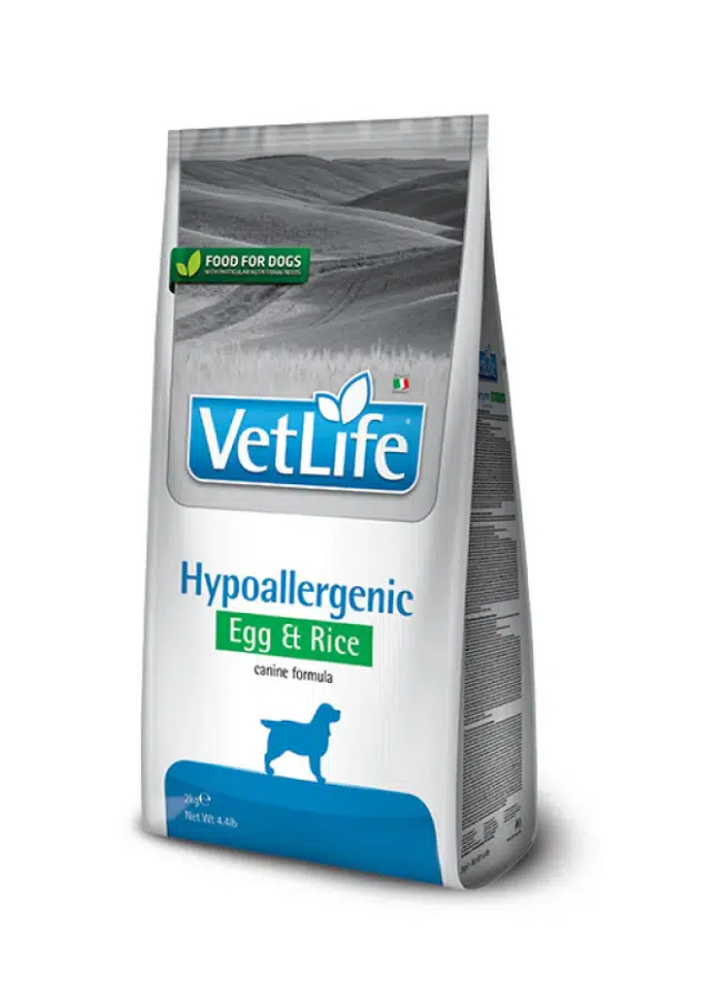 Vet Life Natural Dog Hypoallergenic Yumurta ve Pirinçli Diyet Yetişkin Köpek Maması 2 Kg