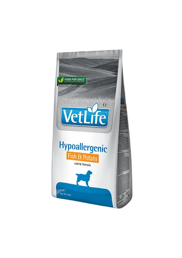 Vet Life Natural Dog Hypoallergenic Balık ve Patatesli Diyet Köpek Maması 2 Kg